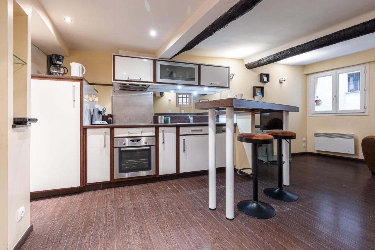 Ferienwohnung Atypical Cozy 1 Bdr Old Town Nizza Exterior foto